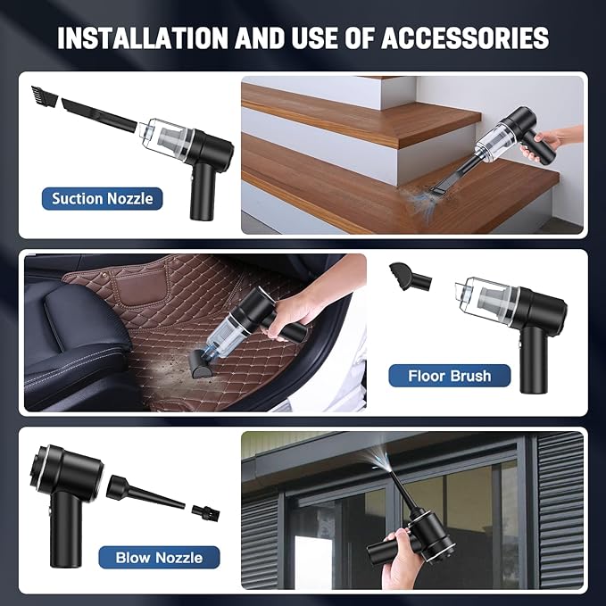 ProVac Portable Car Vacuum Cleaner
